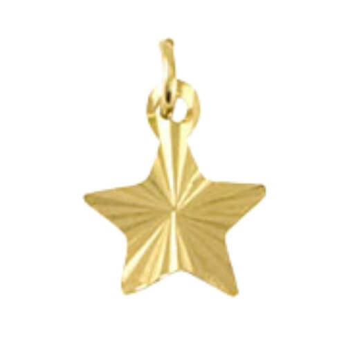 Mini étoile or - 6x6mm