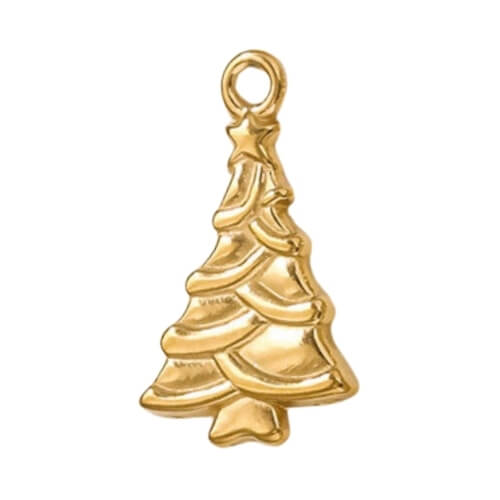 Sapin or - 21x15mm