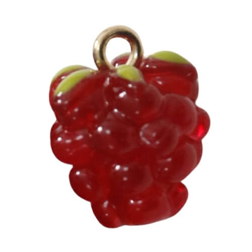⚠️ Framboise rouge - 12x12mm