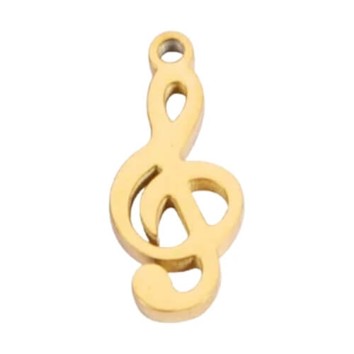 Clé de sol - 14x7mm