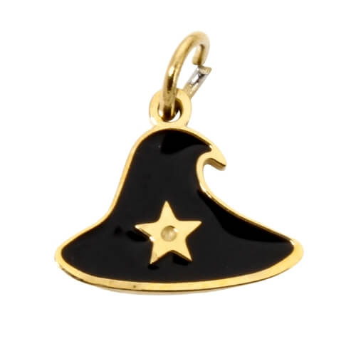 Chapeau sorcière noir