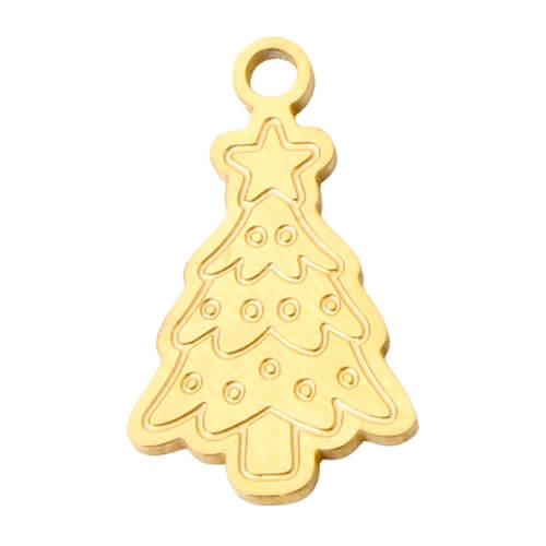 Sapin or - 13x10mm