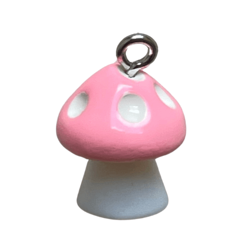 ⚠️ Champignon rose bonbon - 15mm