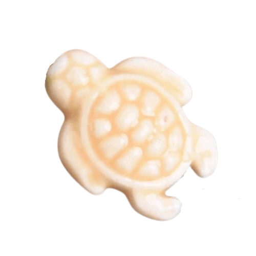 ⚠️ Tortue céramique jaune pâle - 19x15mm
