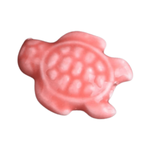 ⚠️ Tortue céramique vieux rouge - 19x15mm