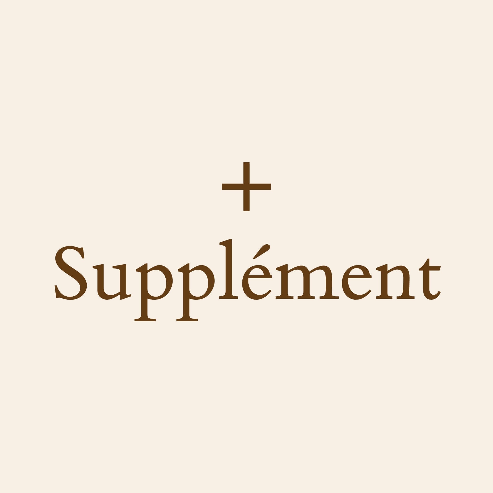 Supplément