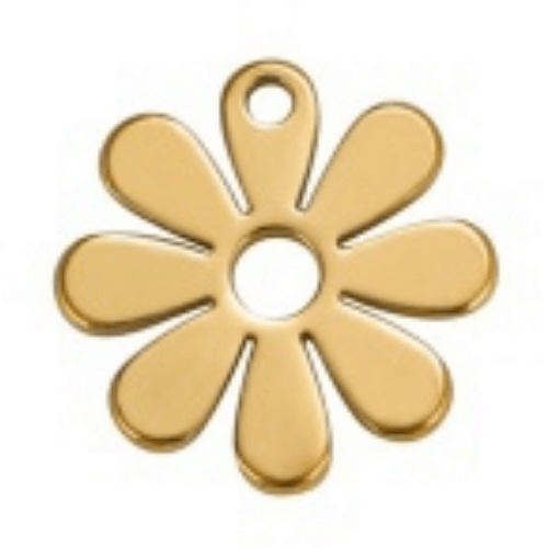 Fleur or - 11mm