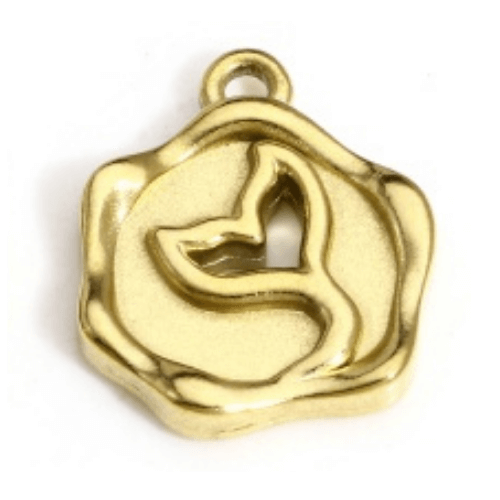 Queue de dauphin - 16x14mm