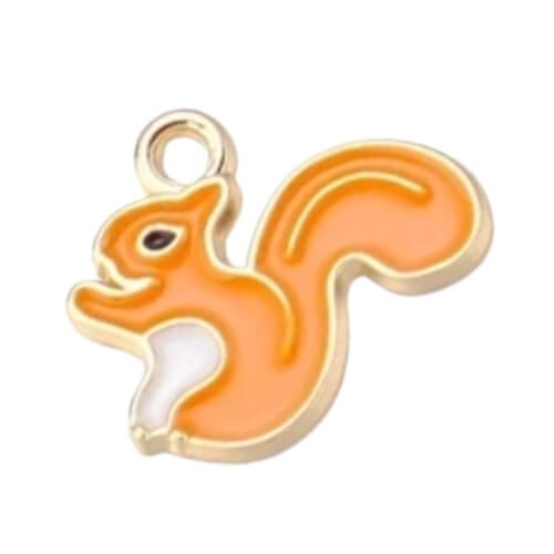 ⚠️ Ecureuil orange - 18x13mm