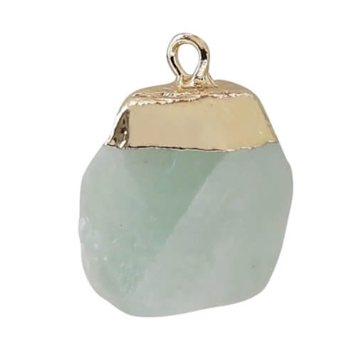 ⚠️ Pierre naturelle cristal vert - ≈15/20mm