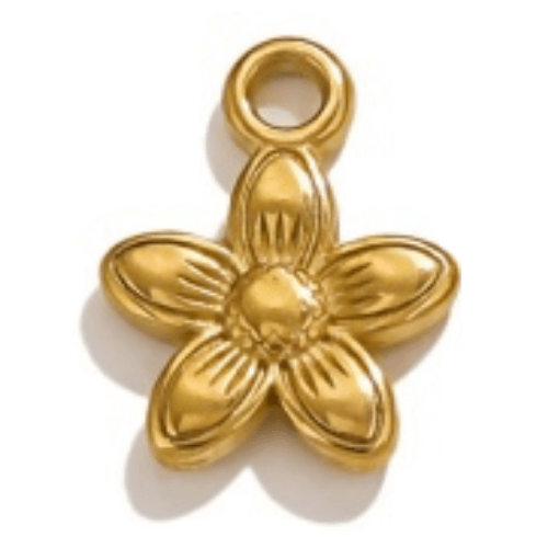 Fleur or - 12mm