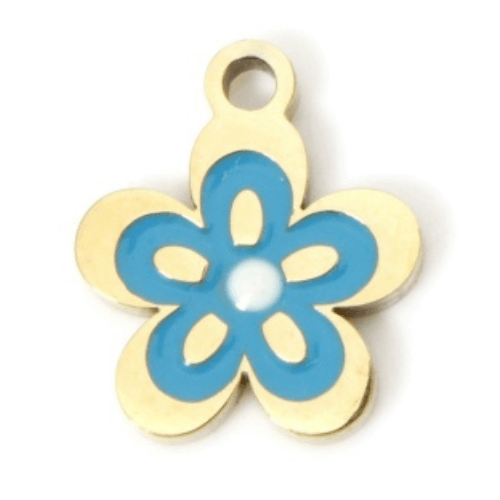 Fleur or bleu - 10mm