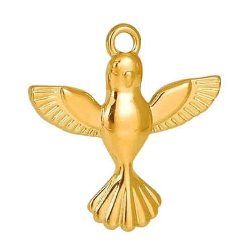 Oiseau - 17x14mm