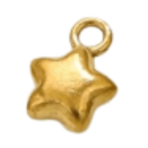 Mini étoile or - 6mm