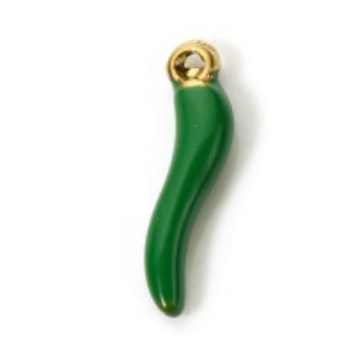 Piment vert foncé - 13mm