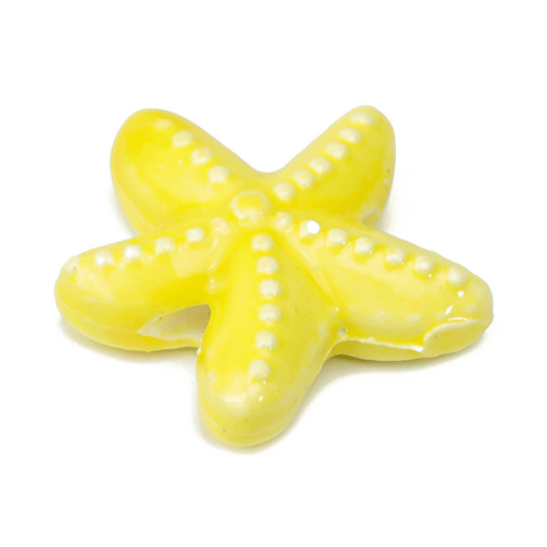 Étoile de mer jaune - 18mm