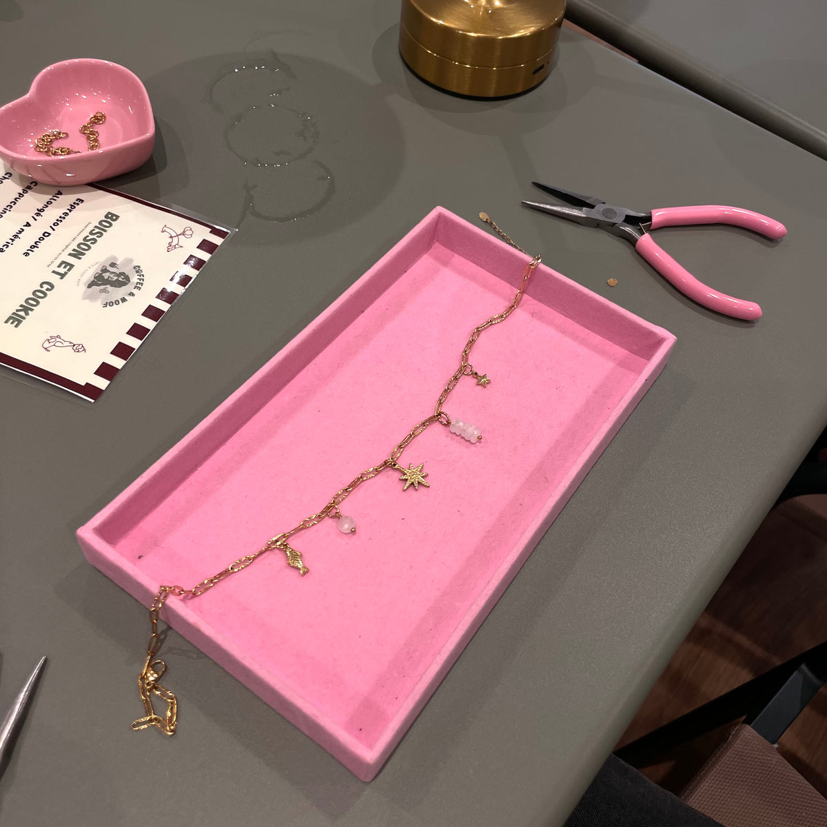 Atelier colliers & bracelets personnalisables (Cholet)