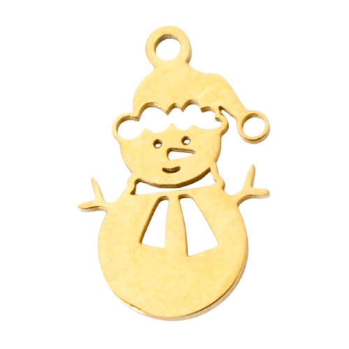 Bonhomme de neige - 16x11mm