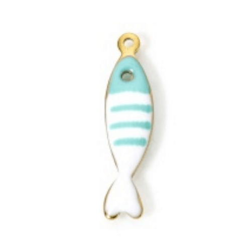 Poisson bleu clair - 17mm