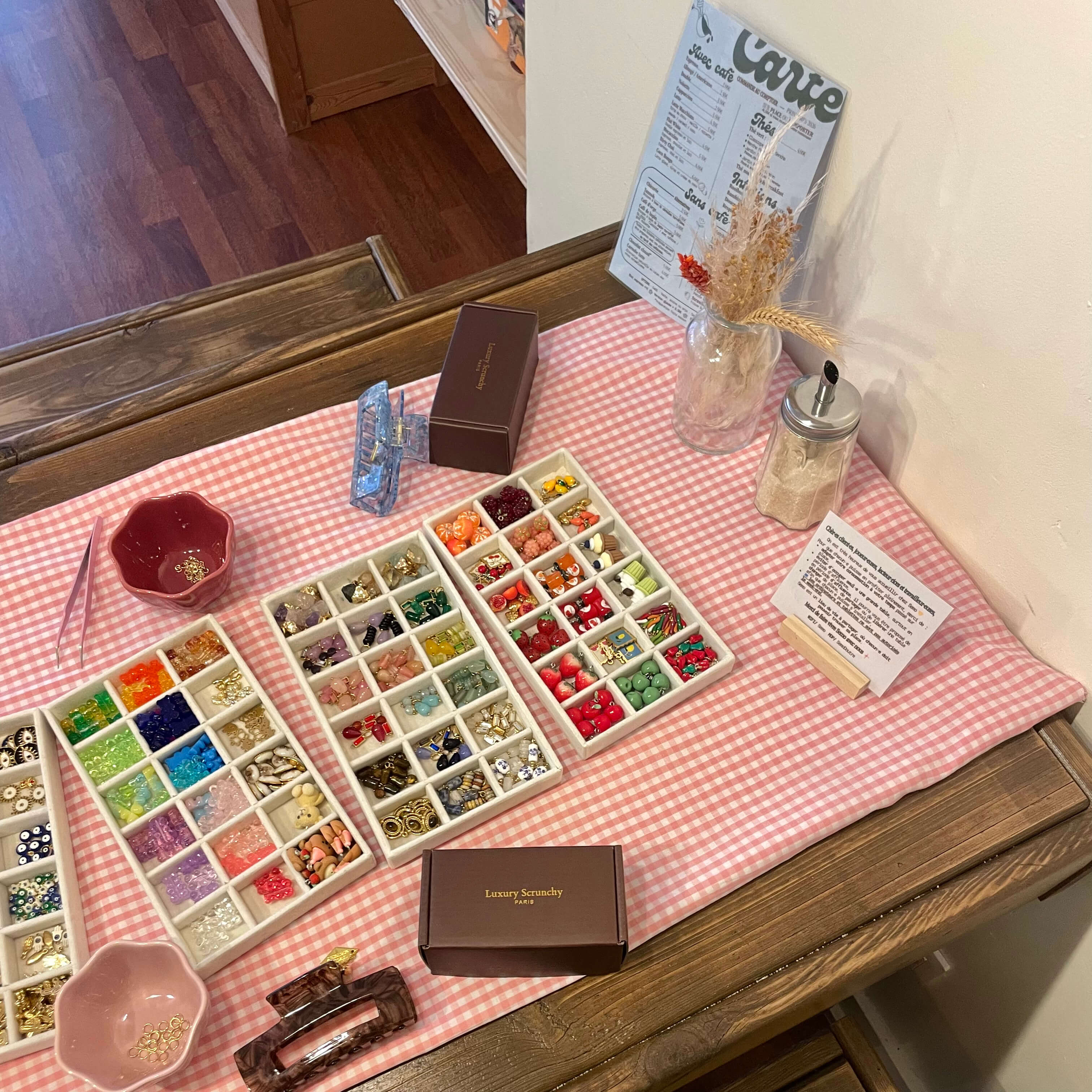 Atelier Bar à charms - Pinces personnalisées