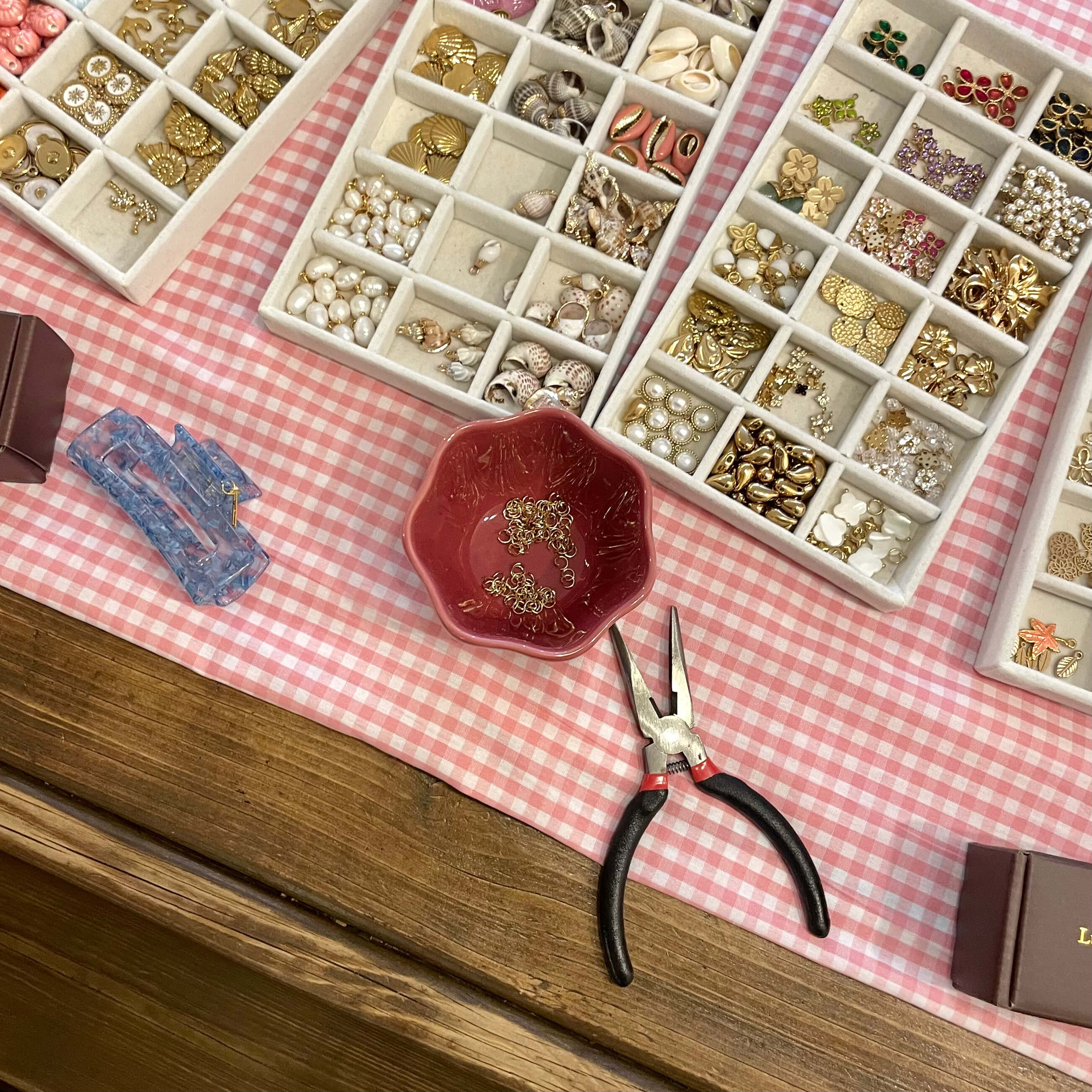 Atelier Bar à charms - Pinces personnalisées
